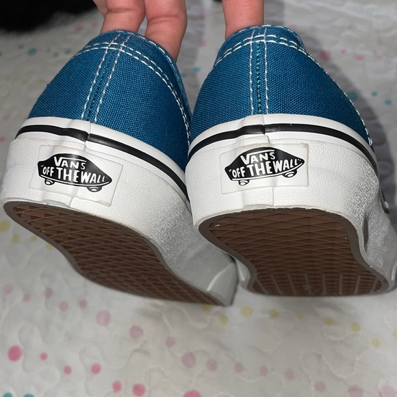 CUSTOM LACED VANS SIZE 5.5 TEAL/BLUE - Picture 11 of 14